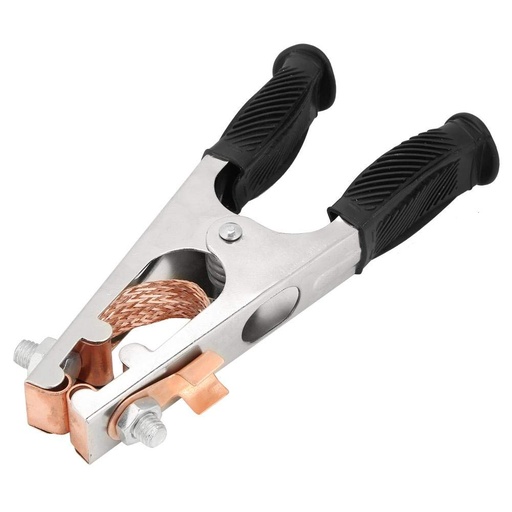 [14061] Earth Clamp 800Amp Black (Brass Teeth)
