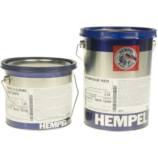 [14189] Hempel - Hempadur 15570 (15579+95570) Grey 5L Epoxy Primer (Underwater/Above Water)