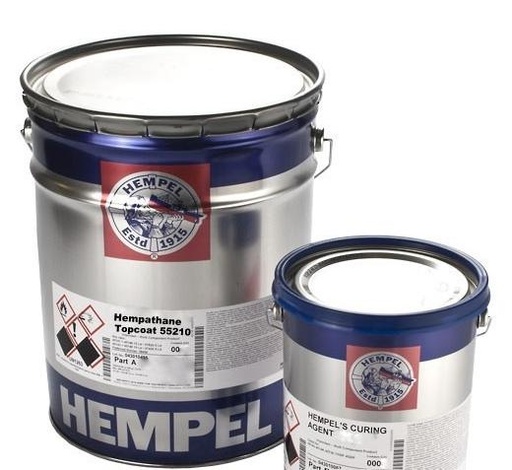 [14193] Hempel - Hempathane PU Topcoat 55210 (55219+95370) Dark Grey 5L