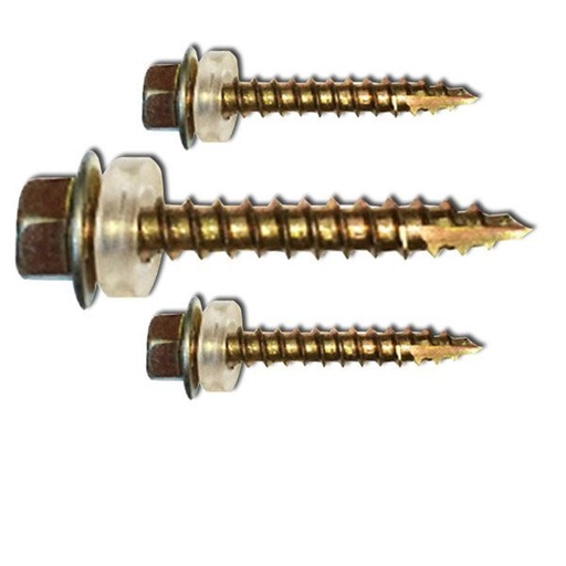 [8177] Roofing Screw/Wood Screw 1"/25MM Spiral Full Pattern Xinzuan