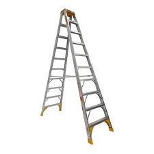 [14401] Aluminium Ladder (Two Section) 10 Steps