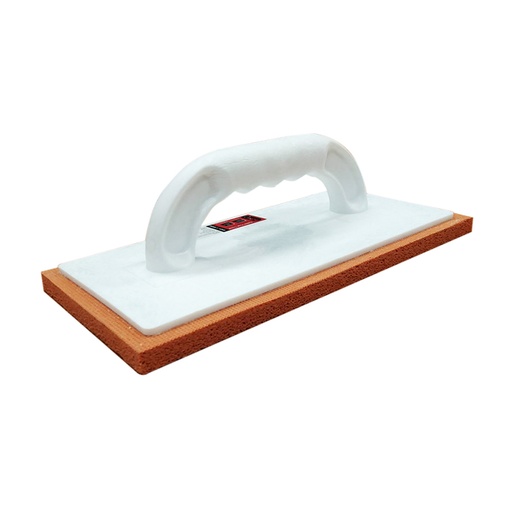 [14483] Rubber Float Plastic Handle 10" Red-Black Hachi