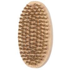 [14573] Wire Brass Brush With Wood Handle No.3000