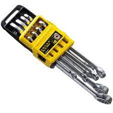 [14577] Combination Spanner 8-19MM 8Pcs/Set Silver STMT78099-8