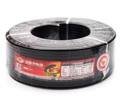 [14655] KING FOR YOU - Electric Cable, ZC-BVR 1C x 2.5mm2, 7Strand, Black, 100M