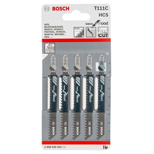 [14721] Jigsaw Blade T111C  Bosch