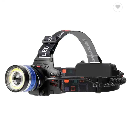 [15069] Rechargeable Headlamp, COB, 180LM, T6+3W, HG-HL094