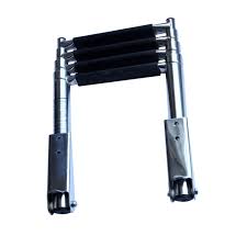 [15119] Telescoping Drop Ladder, 4 steps, 45.5"