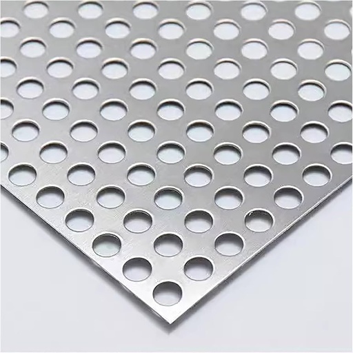 [15142] Perforated Sheet SS, 2400*1200*1.5MM, 8MM Hole, 3MM Pitch
