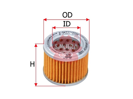 [20080] FUEL FILTER F-7914 (SAKURA)