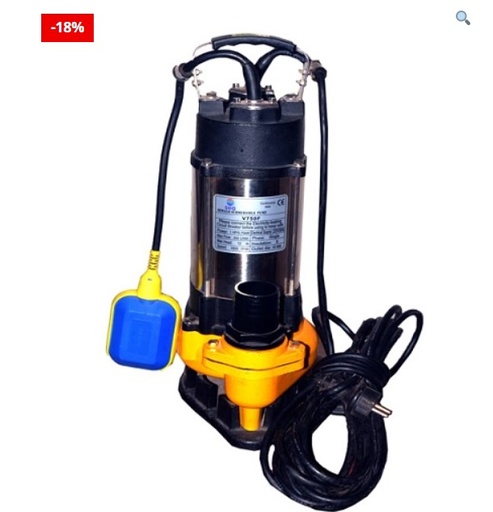 [15518] Submersible Pump - V750F-(1-1/2", /2") SM Brand