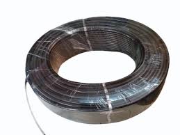[15701] Electric Cable, ZC-BV 4mm, Black, 100m