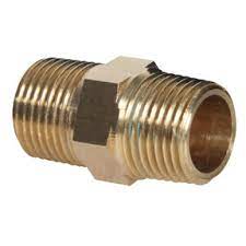 [15743] Brass Fitting M*M 1/2"