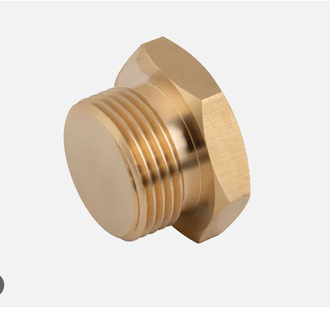 [20600] Brass Male End Plug 18MM