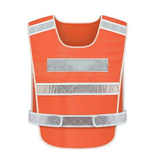 [15972] Safety Vest - Reflective, Orange