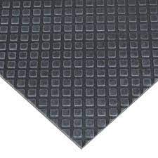 [16067] Metallic Floor Mat - Floor, Small Square, Grey, 1.6*15Mtr