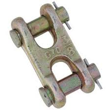 [16080] Twin Clevis Links G70, 1/4"-5/16" x 1.2T