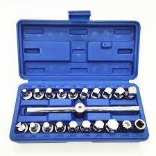[16120] Oil Drain Pipe Plug Socket Set (21Pcs/Set)
