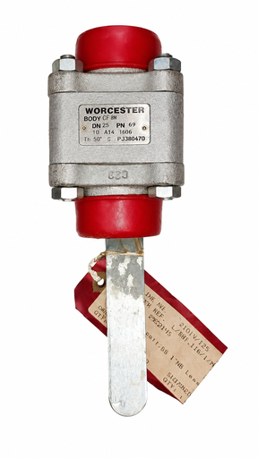 [991] Worcester - Ball Valve 2520145, SS 1" DN25/PN69/ CF 8M