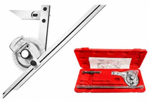 [3120] Universal Bevel Protractor, SS 0-360°