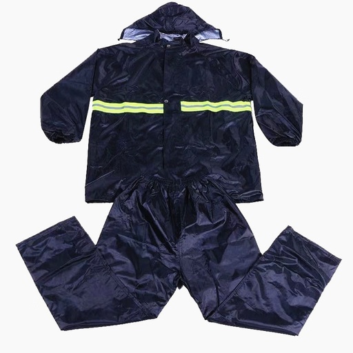 [16693] Raincoat RS OXF YM 03 Navy Blue (XXL)
