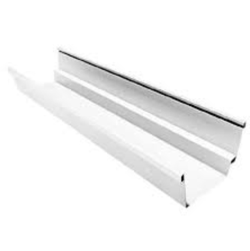 [16694] Rain Gutter 300 x 17 x 12Cm, White