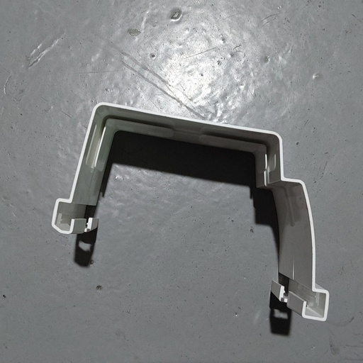 [16696] Rain Gutter Connector 18.3 x 12.0 x 8.0CM, White