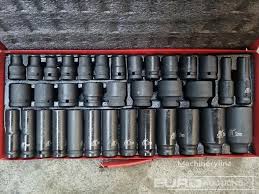 [16852] 1/2" Dr. Pneumatic Long & Short Set (35Pcs/Set)