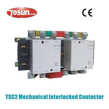 [16908] Tosun Mechanical Interlocked Contactor 50Hz TSC2-F2654 4P 630A 380V
