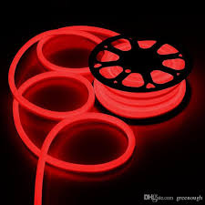 [17262] Led Neon Light High Voltage AC220V, TSHN-2835-120, SMD2835, 120Led/M, 20-22LM/LED, Ra>70, 6W/M, 8*16mm, Red