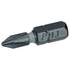 [17458] Impact Screwdriver Bit PTA-D1-PH-05, Philips, 25MM