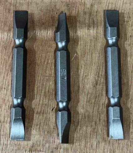 [17465] Screwdriver Bit - Slotted, PTA-D6-SL-03 [65MM]