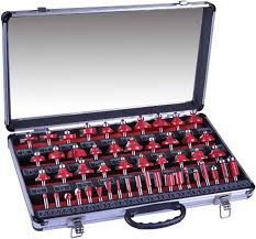 [17644] PTA -Router Bit Set (A) D15-000050, 1/4" Shank (50Pcs/Set)