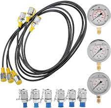 [18083] Hydraulic Pressure Test Gauge A0019 Set (9.5mm-13mm) (5102)