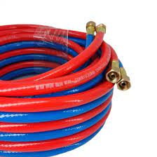 [10235] Gas Cutting/Welding Hose/Twin Hose (Red/Blue) 100Mtr/Roll