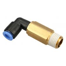 [18322] Pneumatic Extended Male Elbow Connector PLL4-02 (1/4)