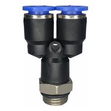 [18341] Pneumatic Male Y Connector PX6-02 (1/4)