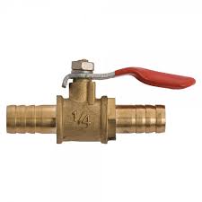 [18416] Valve- Ball Valve Brass 1/2" x 12 MM (Hose & Hose)