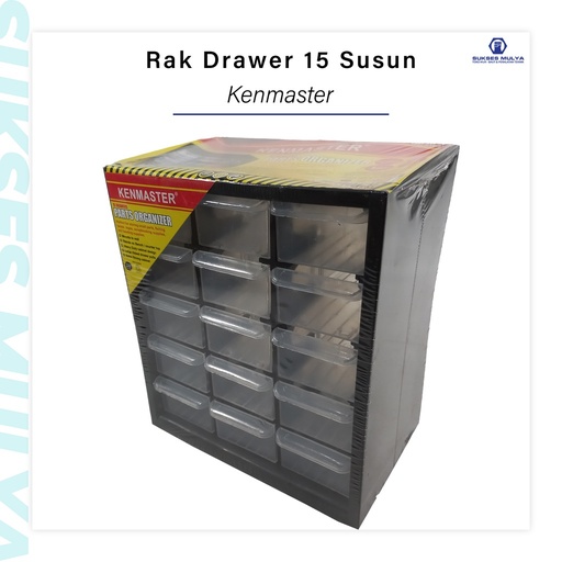 [21057] Drawer Cabinet 29.7*12*21.3CM (25Pcs) Kenmaster