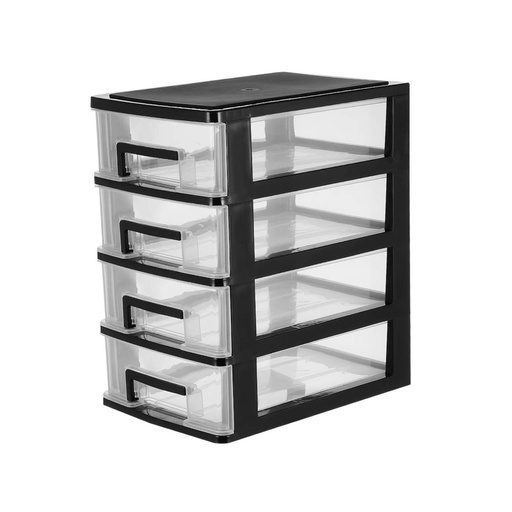 [21058] Plastic Drawer Cabinet4 Layer Hoja