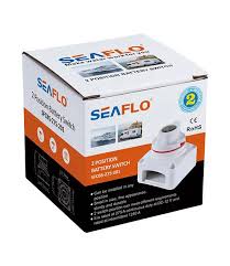 [18754] Battery Switch, White Color (On/Off) SEAFLO
