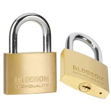 [18919] Padlock With 3Stl Key China 45MM, Copper