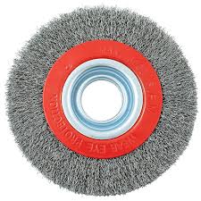 [19237] Wire Wheel 6" - Flat Straight 22MM